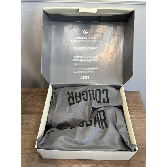 Cougar Winter Snow Boots Size 9 Women's Brown Cocoa Dasha Faux Fur Lace Up Zip - Picture 8 of 9